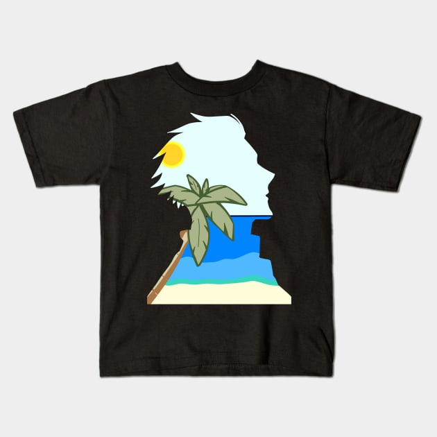 Nanami Malaysia Kids T-Shirt by VAZRART